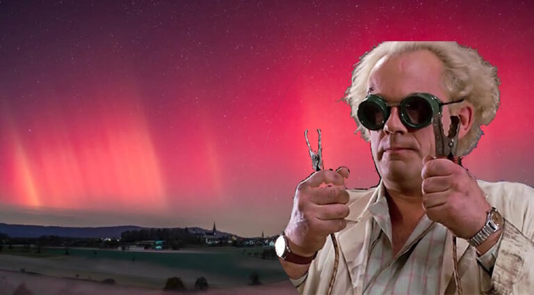 218 Gigawatts et un ciel tout rouge
